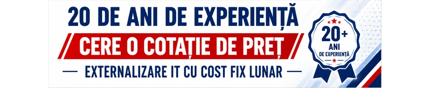 Externalizare IT cu cost fix lunar - Cere o cotatie de pret